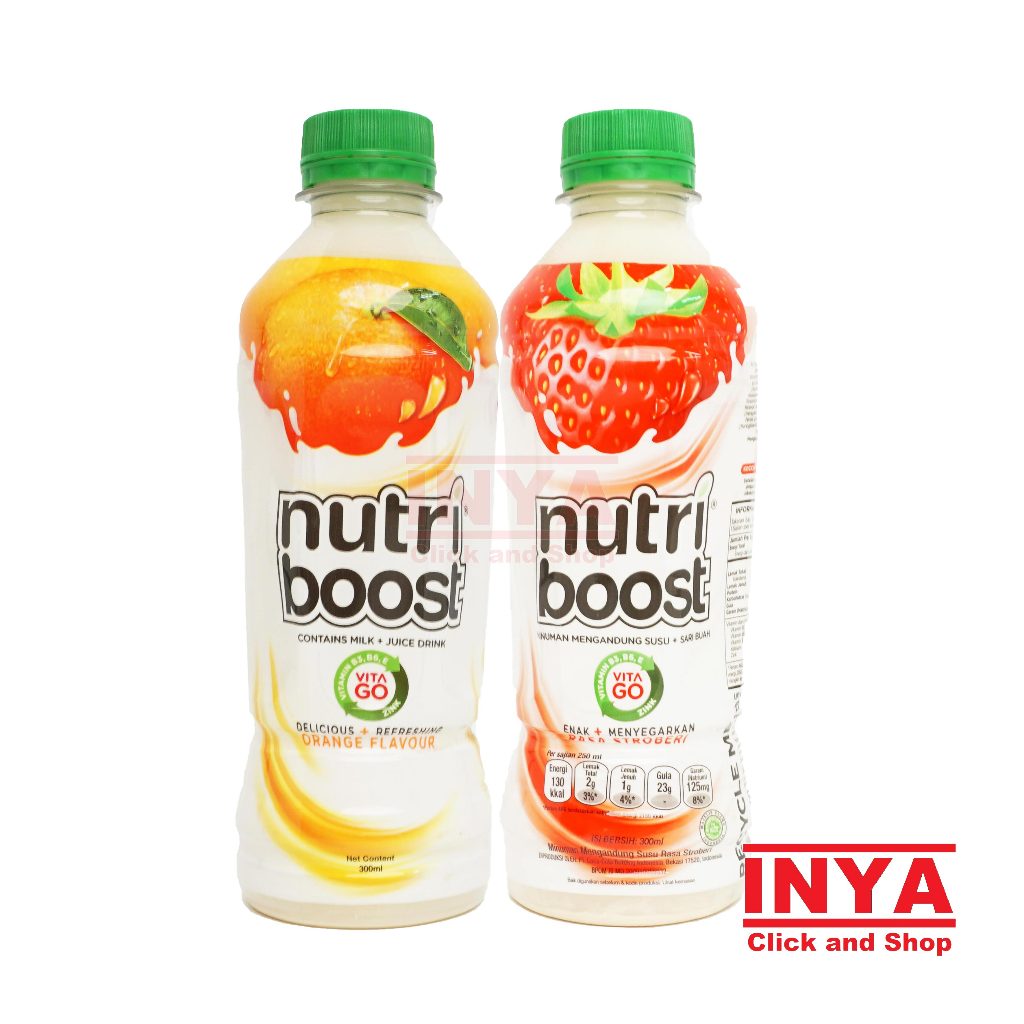 

Nutri Boost Flavour - Minuman Rasa Strawberri dan Jeruk - Soft drink