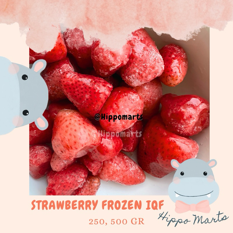 STRAWBERRY / STROBERI FROZEN IQF IMPORT