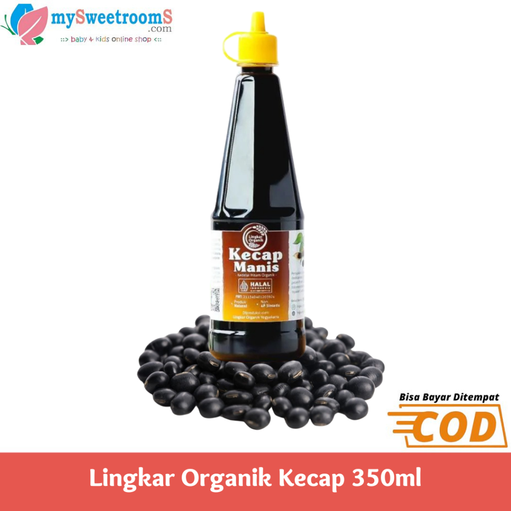 

Lingkar Organik Kecap Manis 350ml / Kecap Manis Organik Sehat