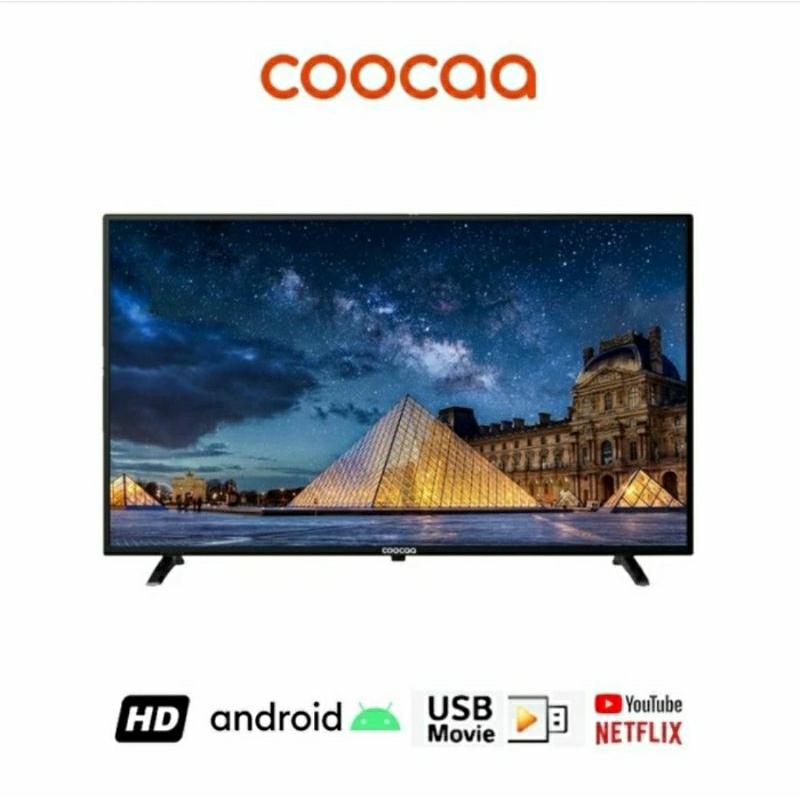 Coocaa 42CTC6200 Televisi LED 42" Smart Android TV garansi Resmi SNI