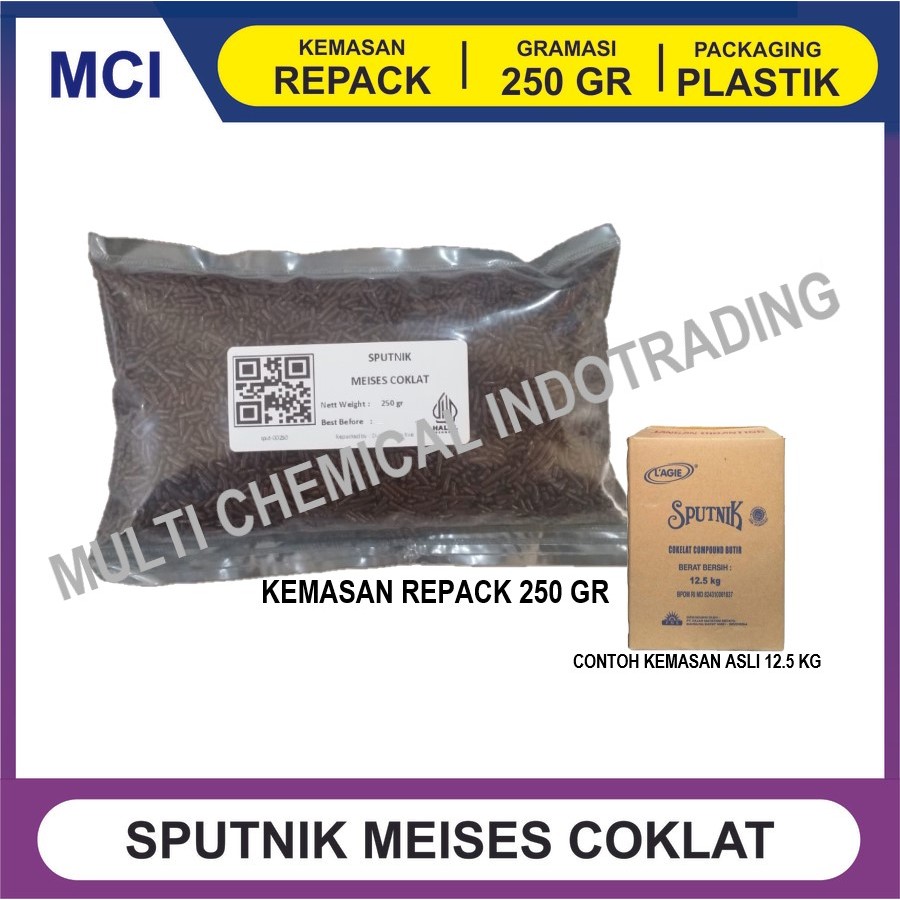 

COKLAT MEISES SPUTNIK L'AGIE REPACK 250 GRAM / MEISES / CERES / MESES