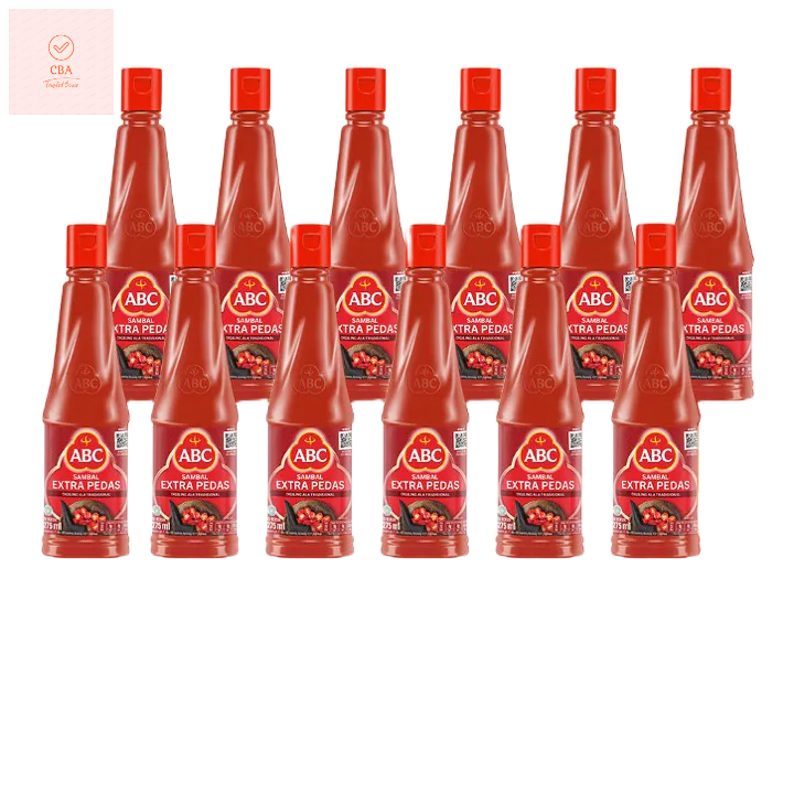 

ABC Saus Sambal Extra Pedas 275 ml - Multipack 12 pcs