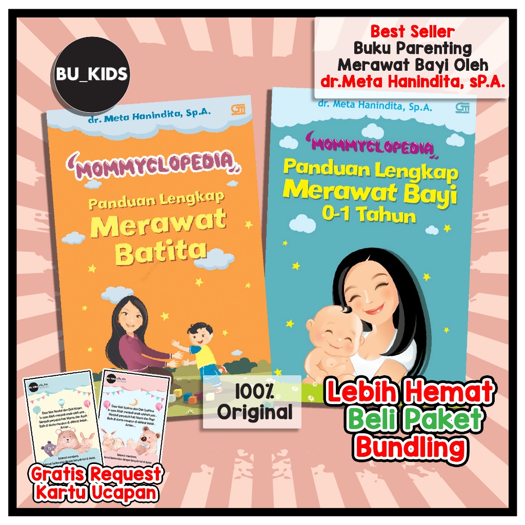Buku Parenting Mommyclopedia Merawat Bayi Batita Dan Resep Mpasi Dr Meta Hanindita