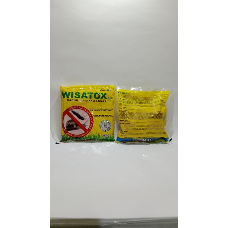 

wisatox 6gr kemasan 250gram moluskisida