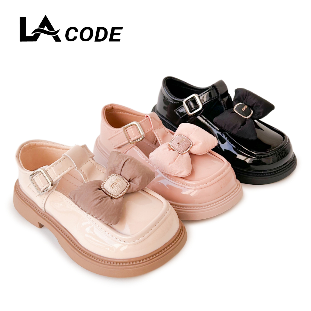 LACODE KIDS - Sepatu Pansus Anak Perempuan [21-36] Flat Shoes Anak Cewek Loafer Anak Perempuan 106