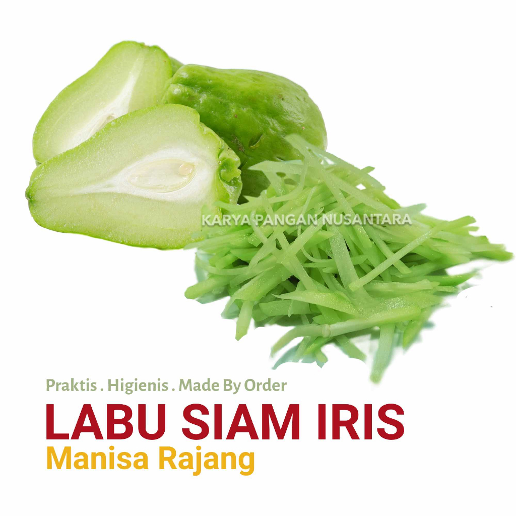 

MANISA KUPAS IRIS MANISA IRIS MANISA RAJANG BUAH LABU SIAM IRIS 100 GRAM