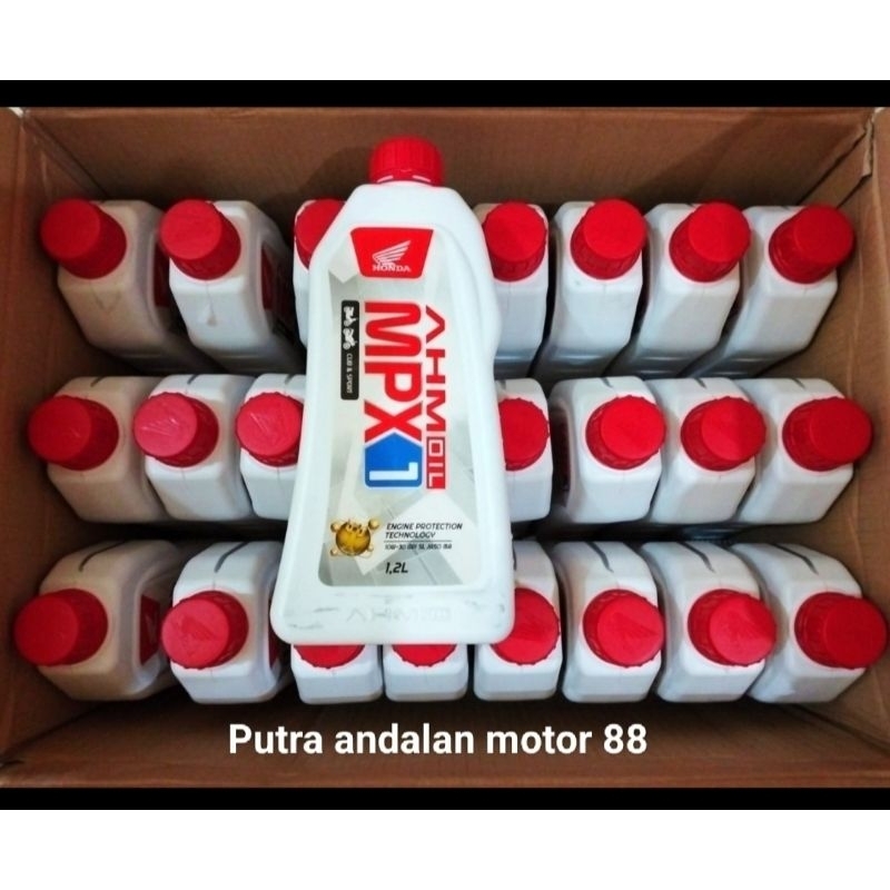 Oli Mpx1..ukuran 1,2 Liter..1 dus = 24 btl
