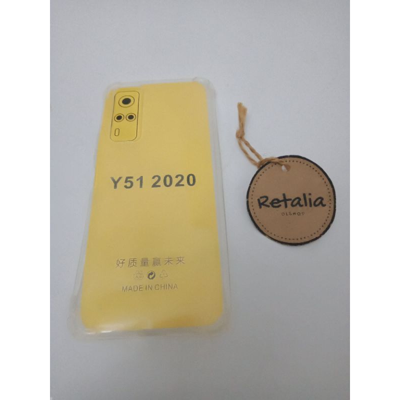 Casing Vivo Y51 2020 / Soft case Vivo / Clear case Vivo