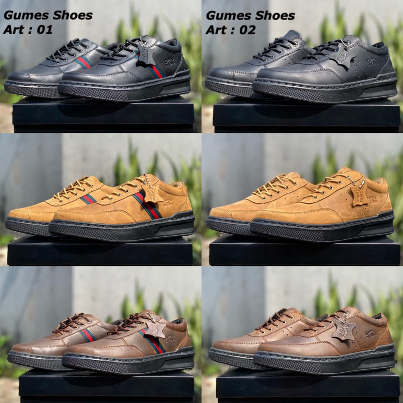 Sepatu Casual pria sepatu kulit sepatu pantofel tali sepatu formal tali sepatu casual kulit