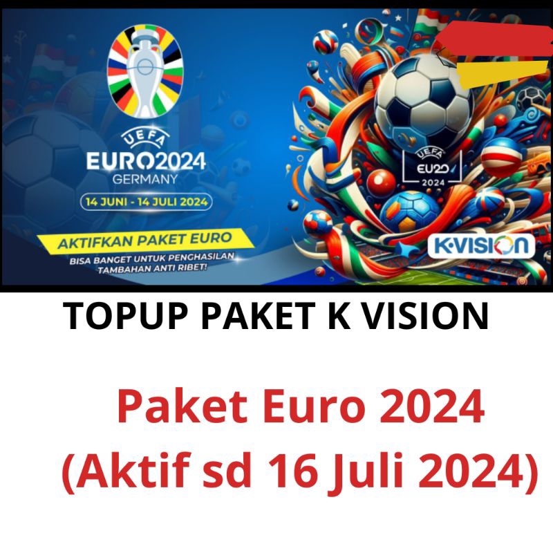 PAKET KVISION EURO 2024
