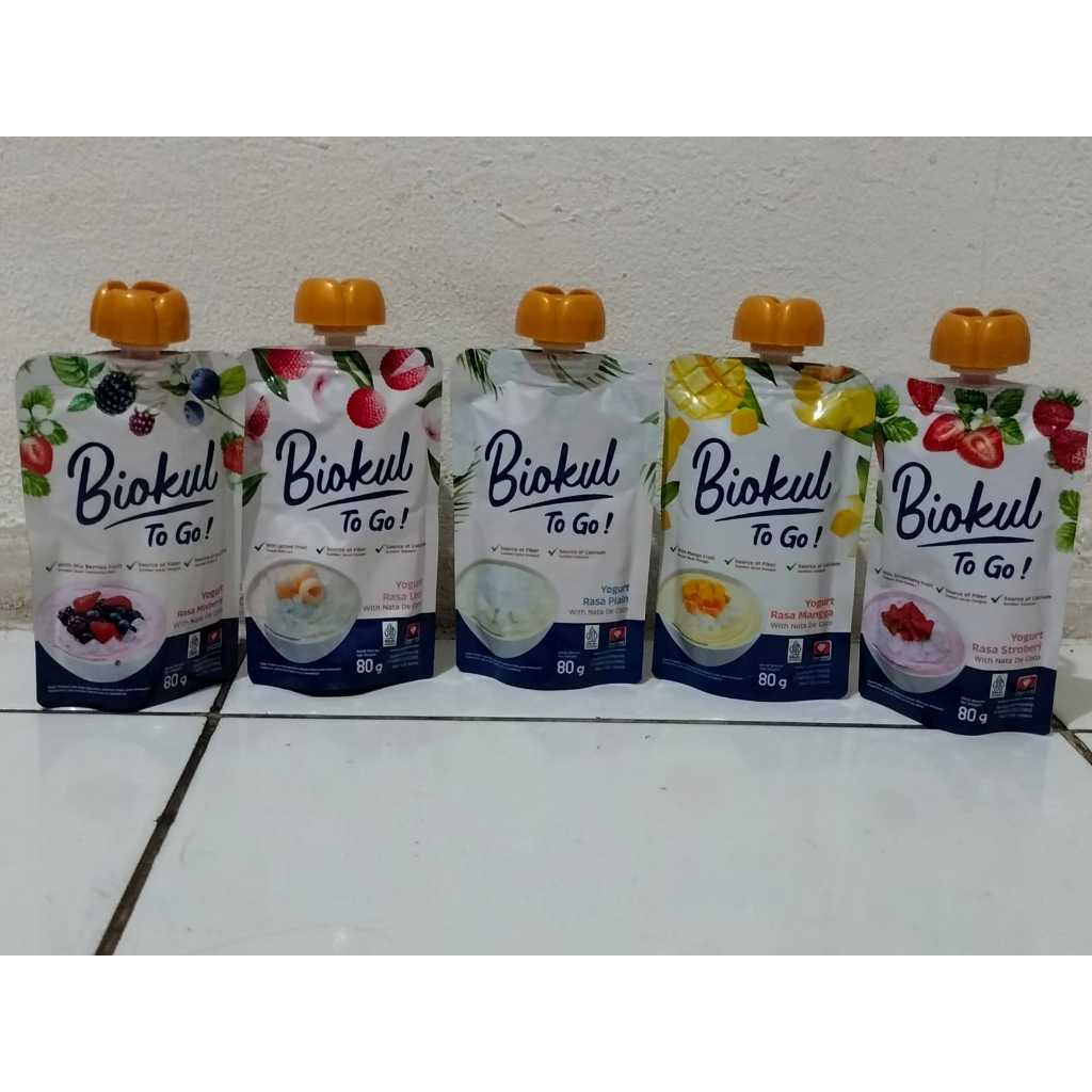 

BIOKUL YOGURT TO GO WITH NATA DE COCO 80GR / YOGURT TO GO WITH NATA DE COCO / ALL VARIANT