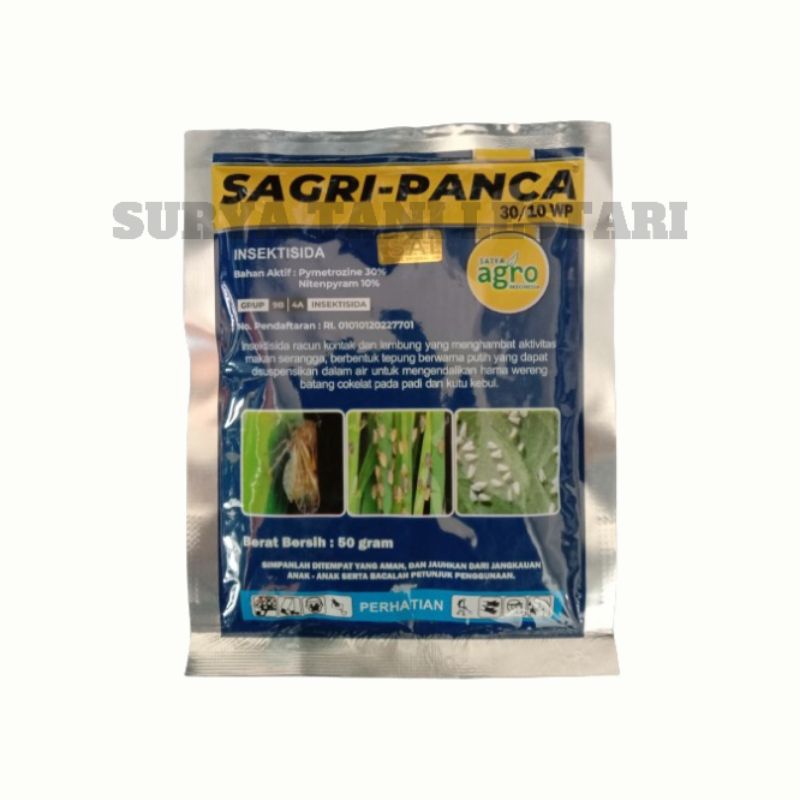 Sagri Panca 30/10 WP 50 Gr Insektisida Hama Serangga Kutu Sagri-Panca