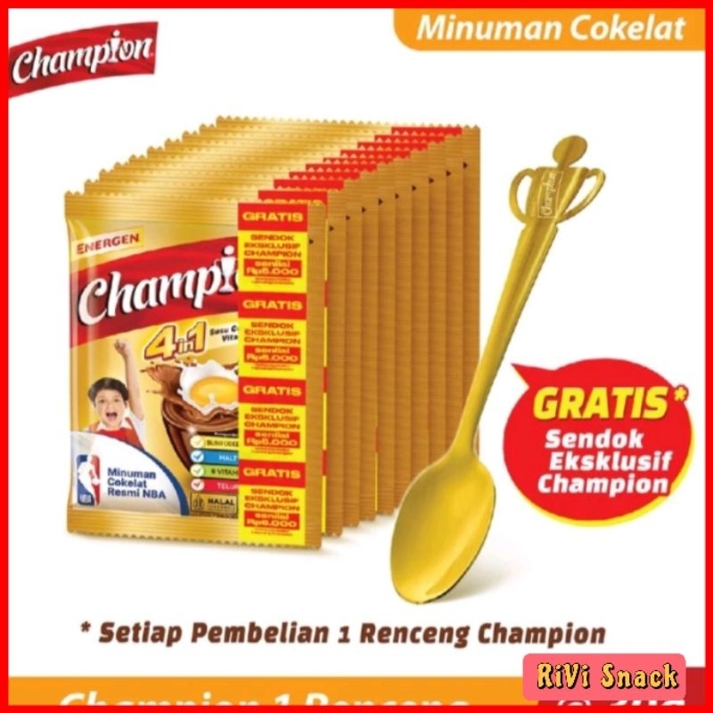 

[PROMO] ENERGEN CHAMPION 4IN1 SUSU SACHET MINUMAN COKELAT