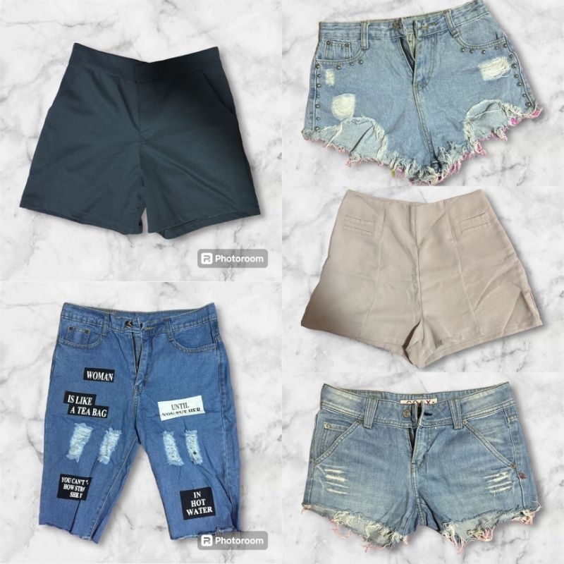 (Preloved)Batch3 Rok Celana Pendek dan Panjang Wanita Allsize Dewasa Bawahan Murah Bekas Second