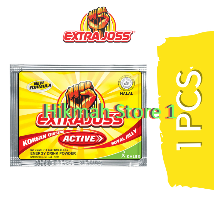 

EXTRA JOSS ACTIVE 1 BOX ISI 6 SACHET Eceran