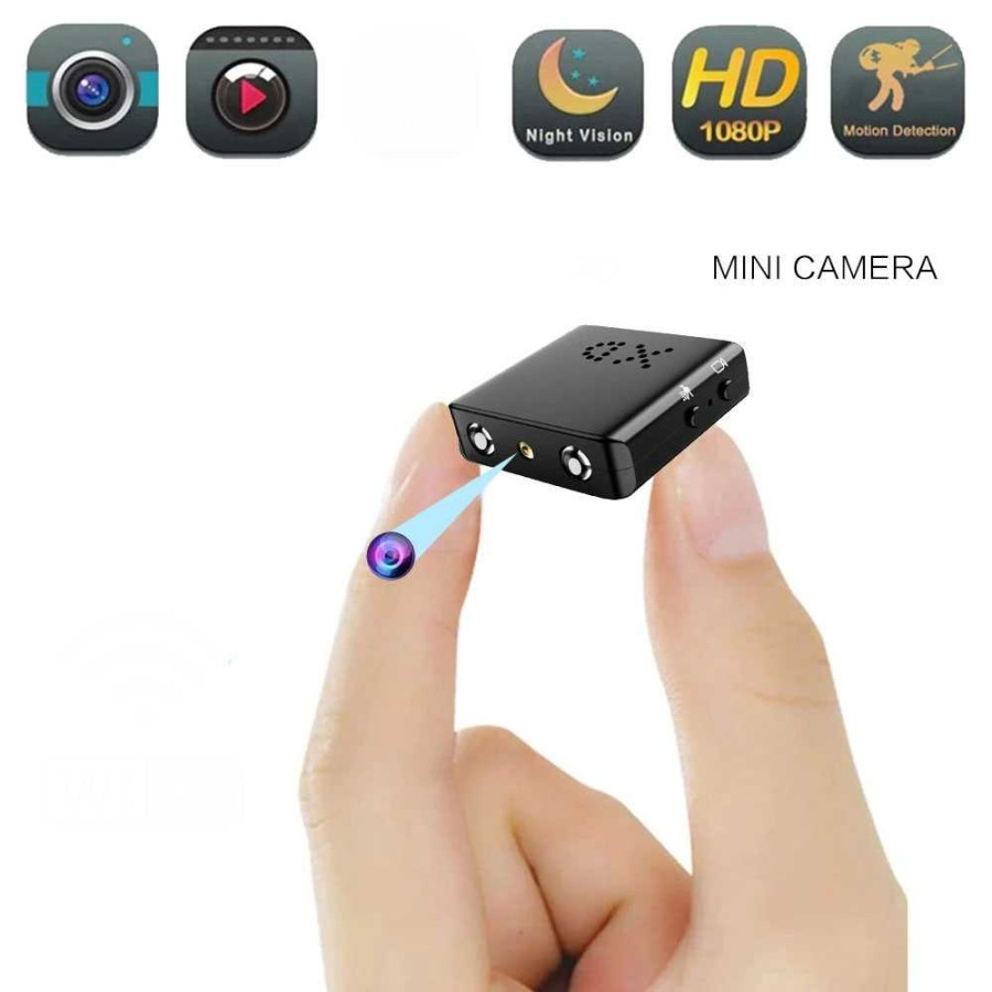 Spy Camera Mini Wifi Kamera Pengintai Model Pulpen Clip