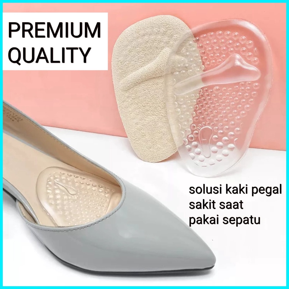 Murh Bang3t INSOLE SEPATU GEL INSOLE SEPATU DEPAN SHOE PAD GEL GANJALAN SEPATU DPTB Murah