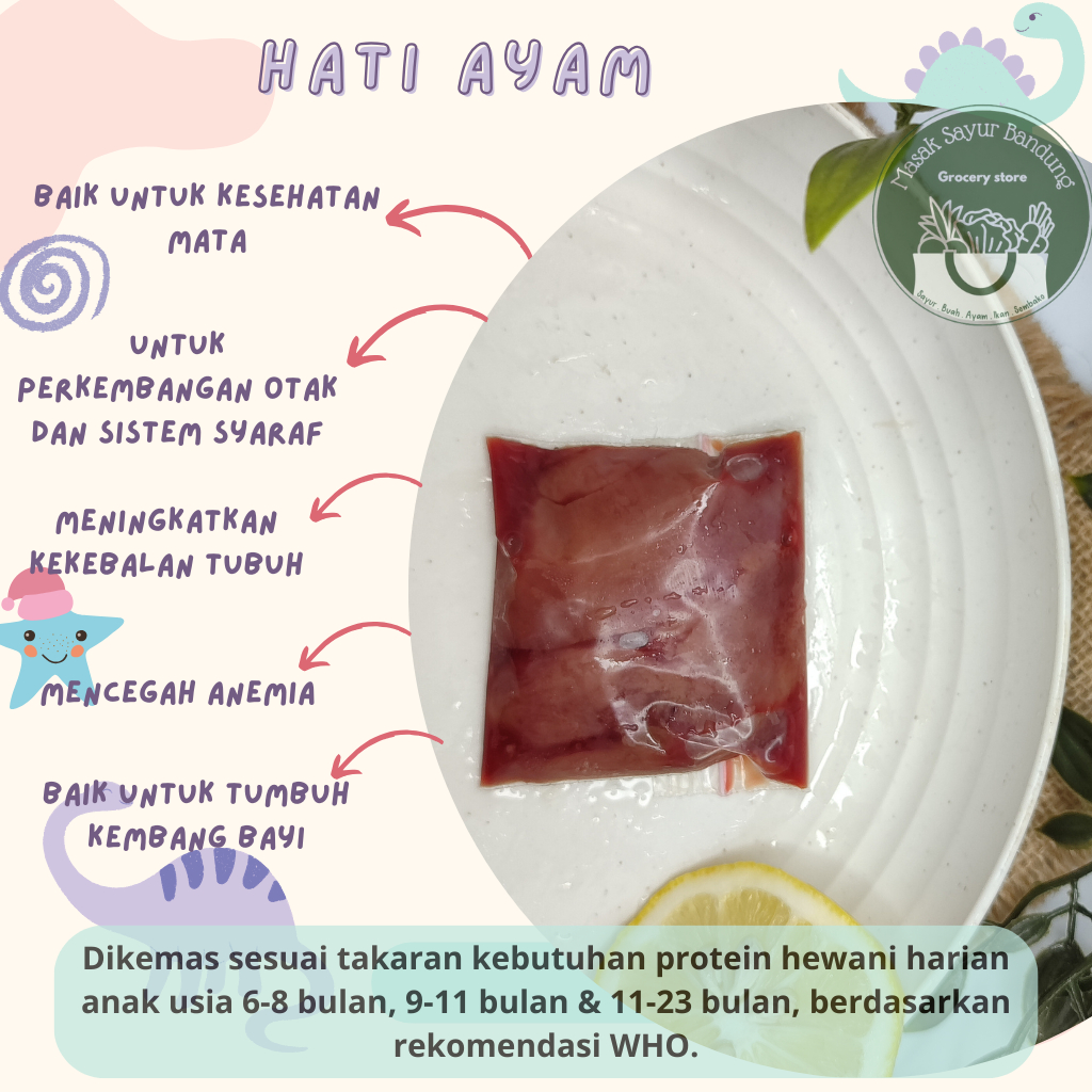 

Hati Ayam MPASI