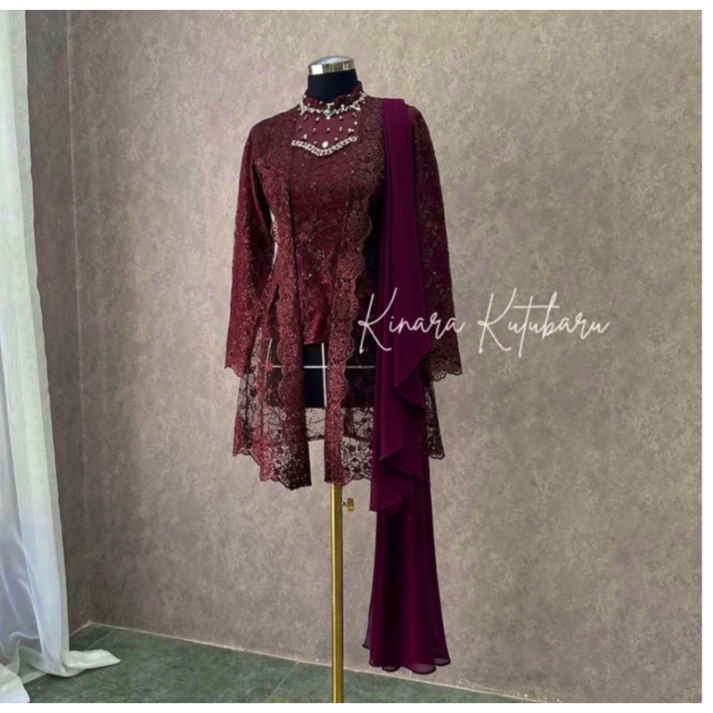 kebaya kutu baru lembayung -kebaya wisuda-kebaya bridesmaid-kebaya lamaran