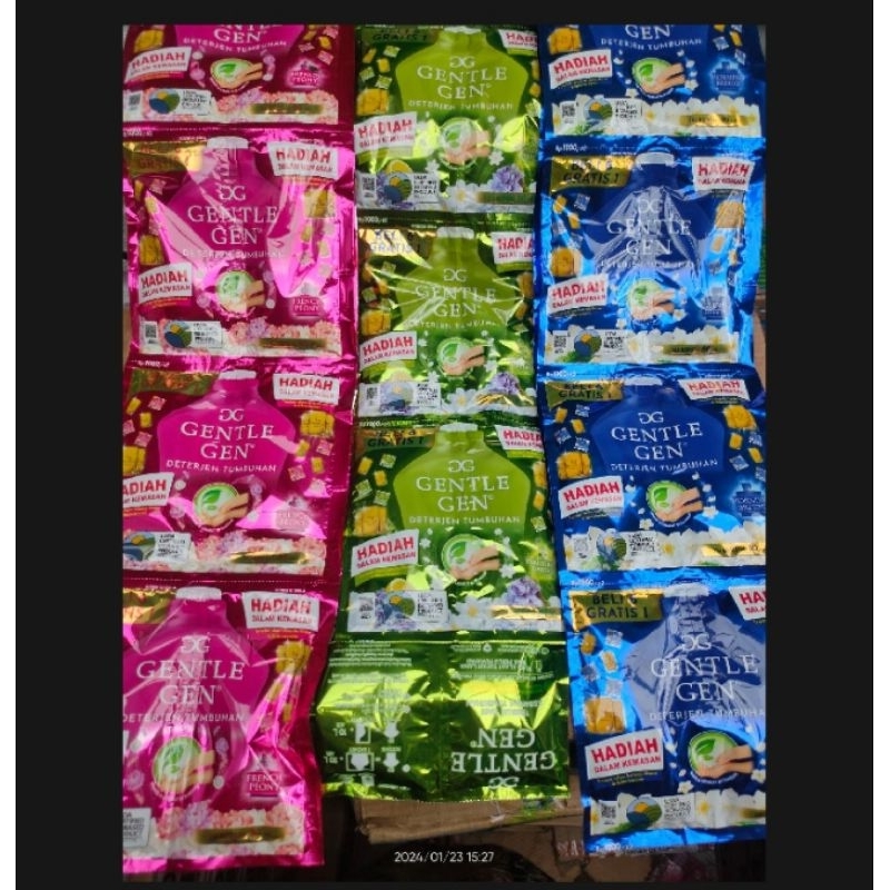 Gentle gen deterjen cair sachet