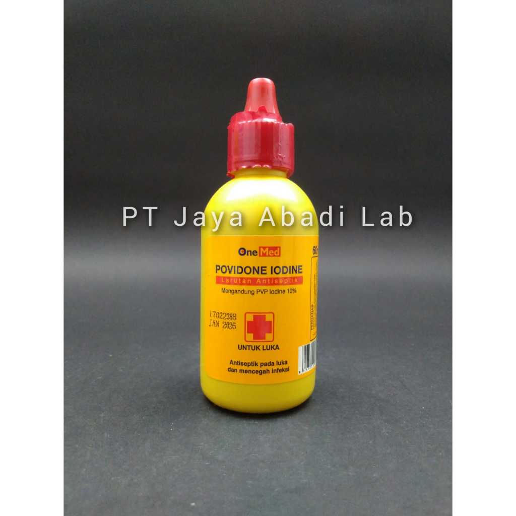 povidone iodine 10% pvp iodine larutan antiseptik 60 ml 60ml 60 cc 60cc