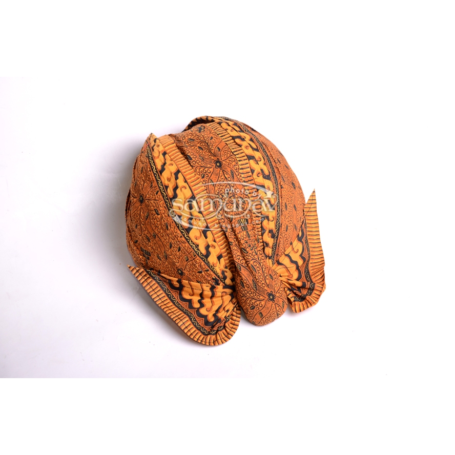 Blangkon Jogja Mataram Motif Modang Sido Mukti