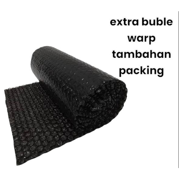 

EXTRA BUBLE WARP. AGAR PACKING LEBIH AMAN. BUBBLE WARP BUAT TAMBAHAN PACKING.