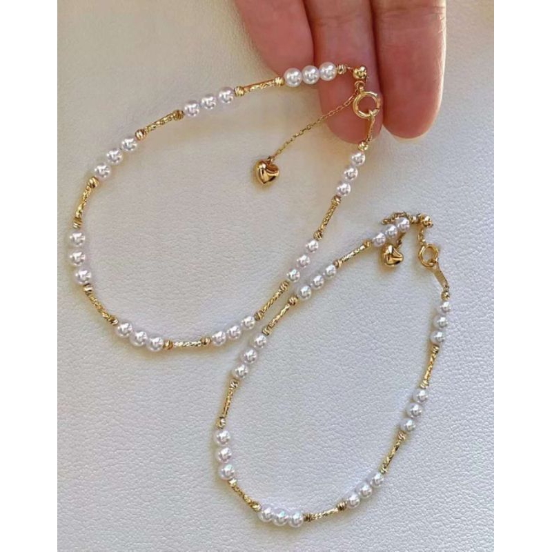 Gelang Baby Akoya Mutiara air Laut Jepang