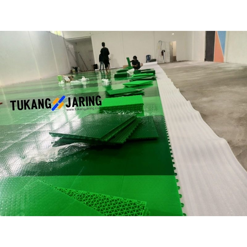 Lantai interlock lapangan futsal Merk Ultracount