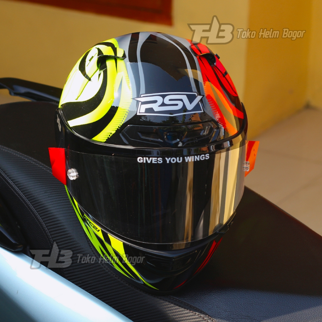 RSV FFC21 NETIZEN visor Darksmoke spoiler 3D V2 TO Clear