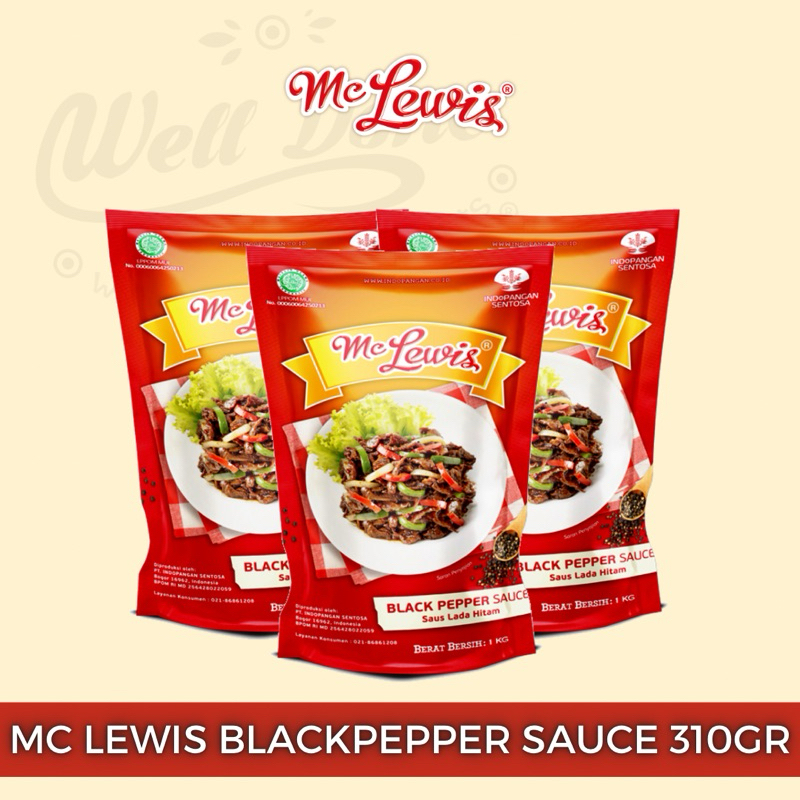 

Mc Lewis Blackpepper Sauce 310gr