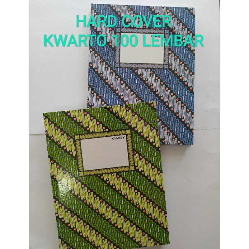 

BUKU HARD COVER KWARTO 100 LEMBAR / BUKU 100 LEMBAR / BUKU TEBAL