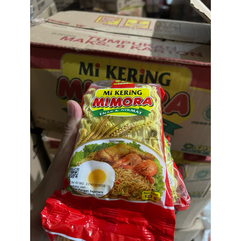 

mie kering mimora