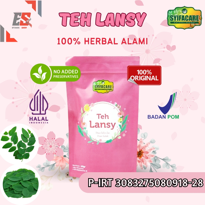 

Teh Lansy Syifacare | Teh Celup 100% Bahan Herbal Alami | Teh Melancarkan ASI Isi 20 tea bag BPOM