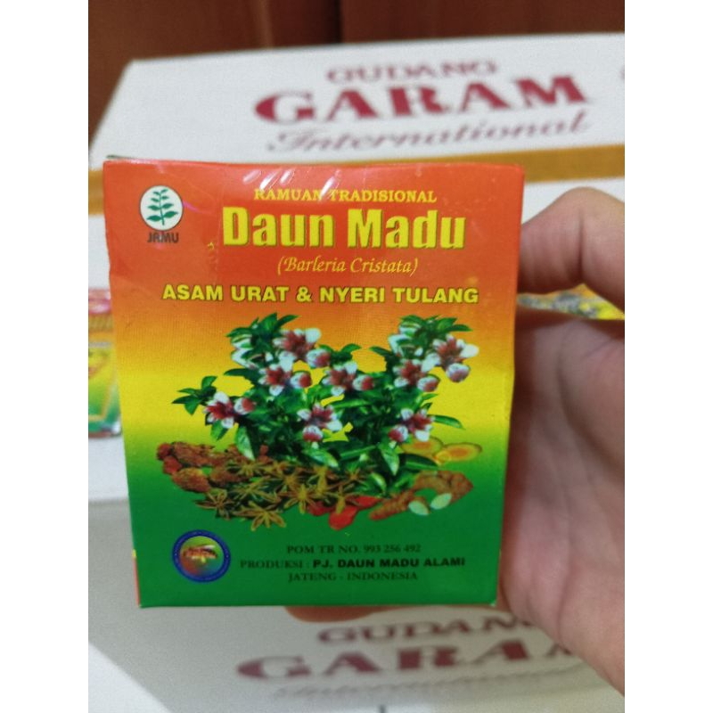 

Paket 10box Daun madu serbuk original