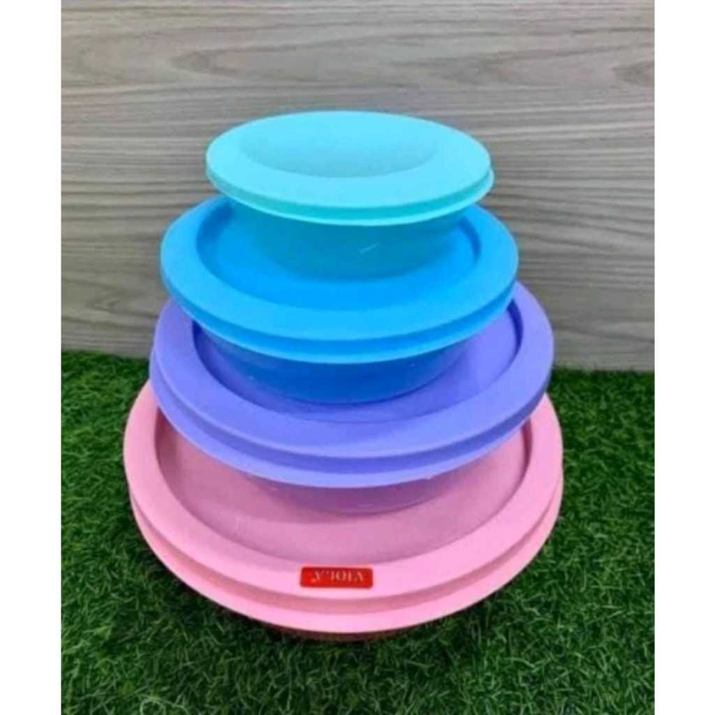 TOPLES ALILA VIOLA BULAT 4 SET/TOPLES BULAT VIOLA ALILA