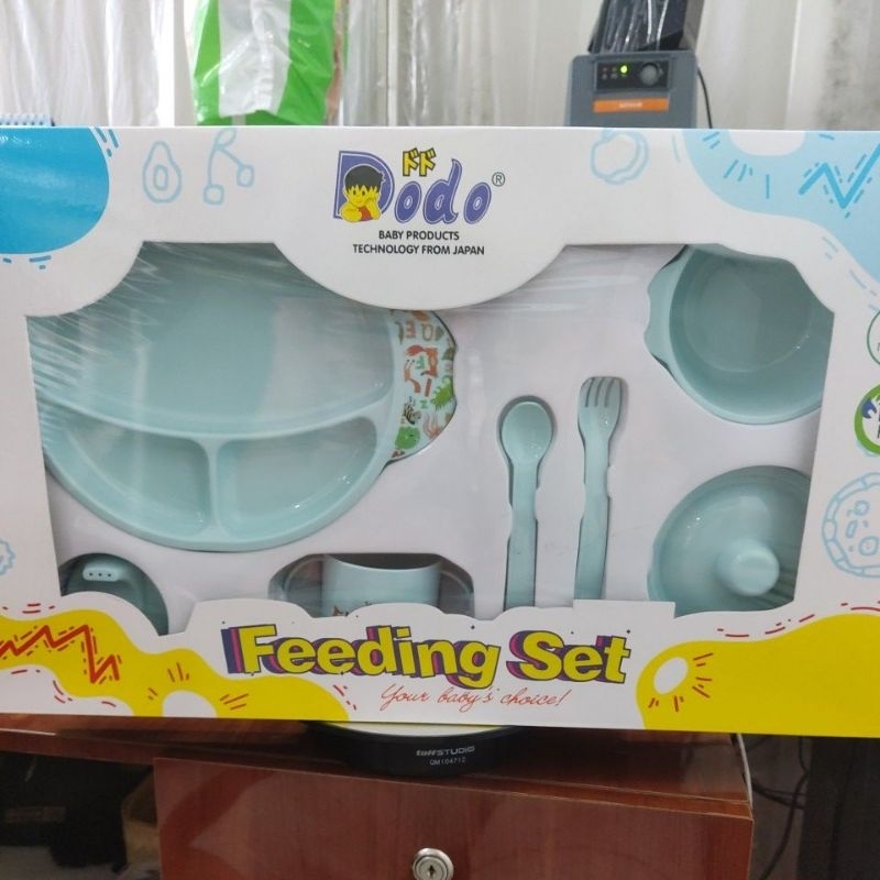 DODO FEEDING FULL SET (PERLENGKAPAN TEMPAT MAKAN BAYI).