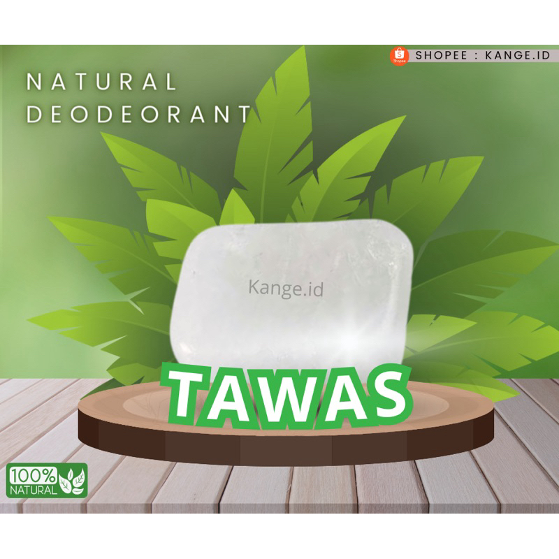 Batu tawas mini / deodoran alami / penjernih air