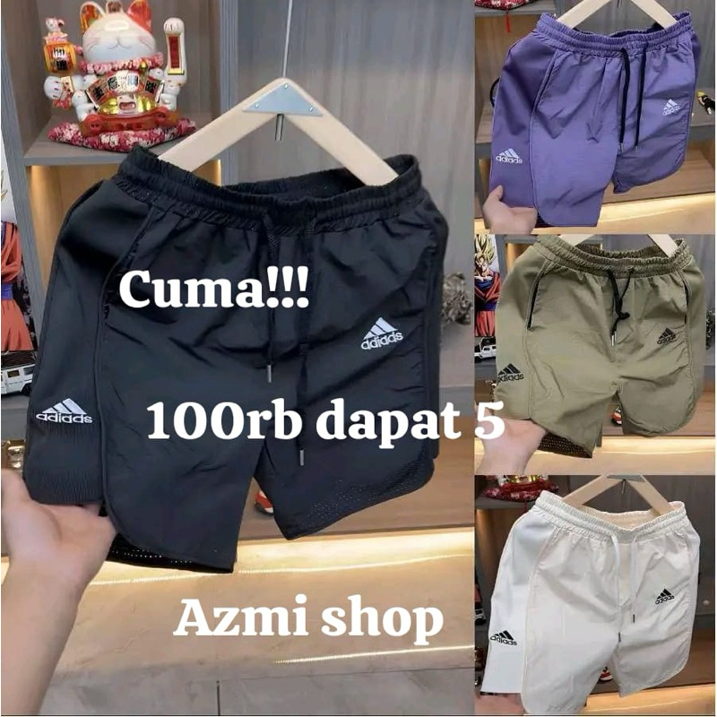 Promo 5pcs celana pendek pria boardshot logo celana pendek pria santai celana pendek distro