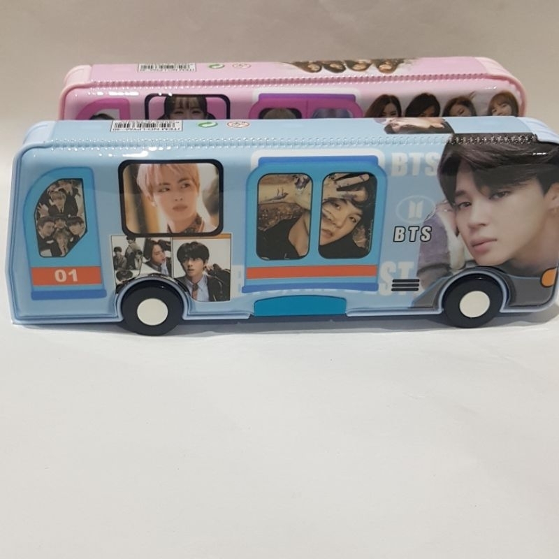 

Tempat Pensil Magnet Bentuk Mobil Motif BT21 LFY66-40