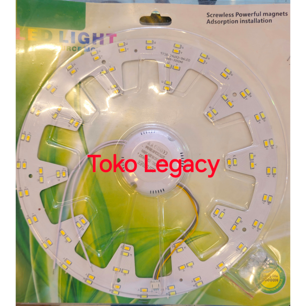 LAMPU LED BARET REFIL CEILING 24 WATT MODEL RING 3 WARNA