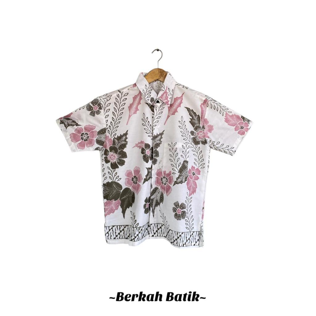 Airin Kemeja - Baju Atasan Pria Batik Lengan Pendek Kantor Modern