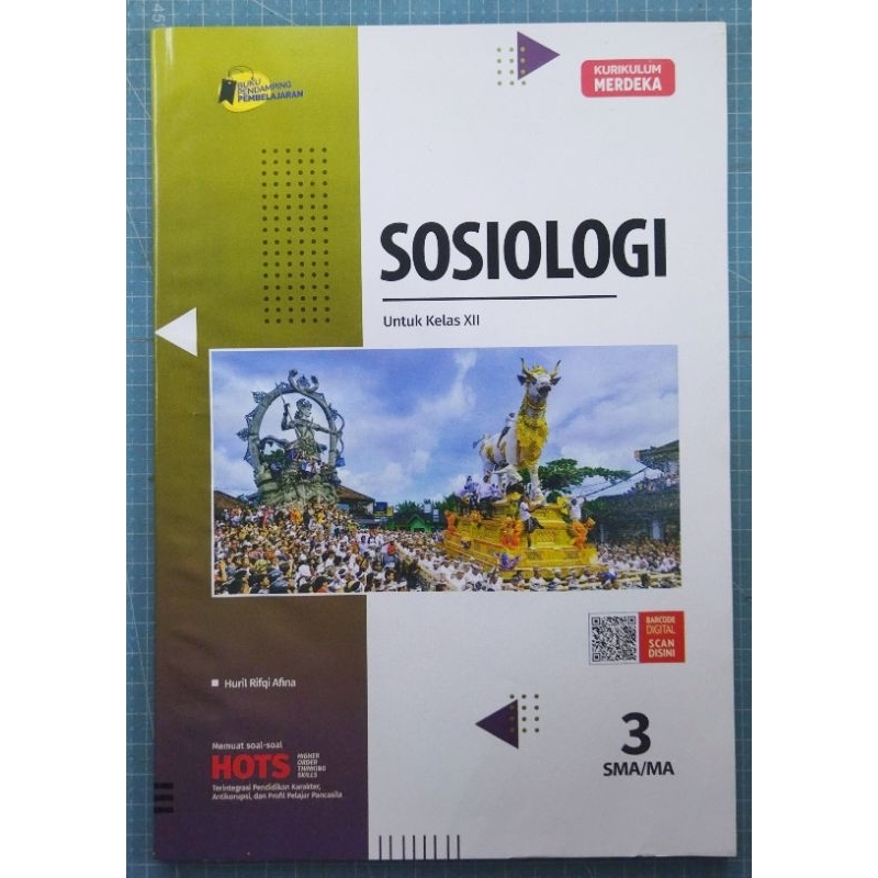 LKS SOSIOLOGI SMA / MA KELAS 12 XII Semester 1-2 kur.merdeka putra nugraha