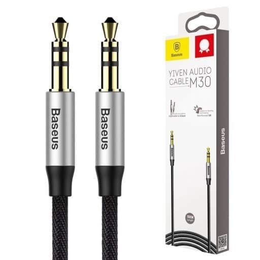 BASEUS CABLE AUX YIVEN M30 150 CM ORIGINAL GARANSI