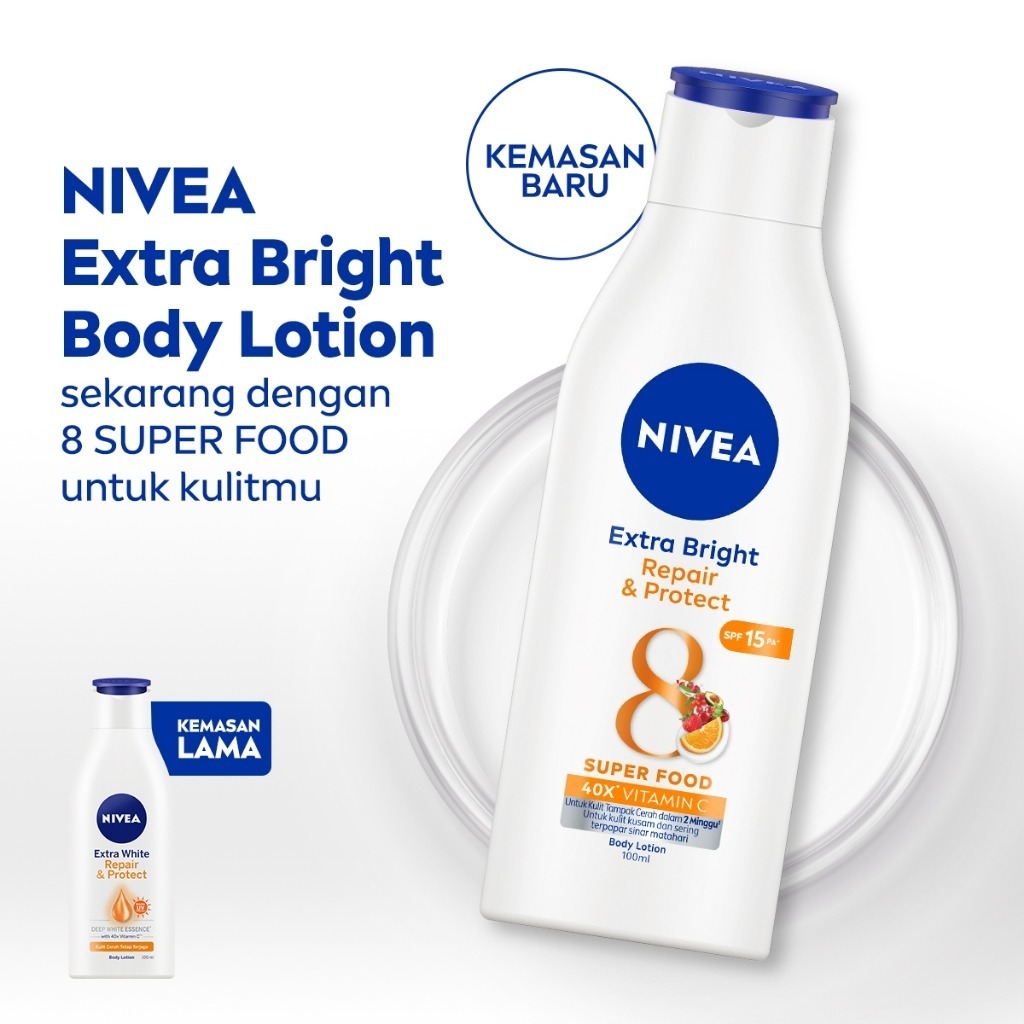 ❤33beauty❤ NIVEA BODY LOTION EXTRA WHITE - EXTRA BRIGHT