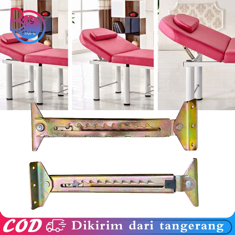 1pair Engsel Kursi Lipat Lesehan Adjustable Engsel Sofa Bed Engsel Tempat Tidur Lipat Engsel Ranjang