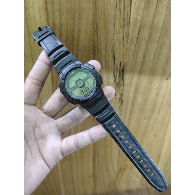 Jam tangan ori Casio AE 1100W bekas