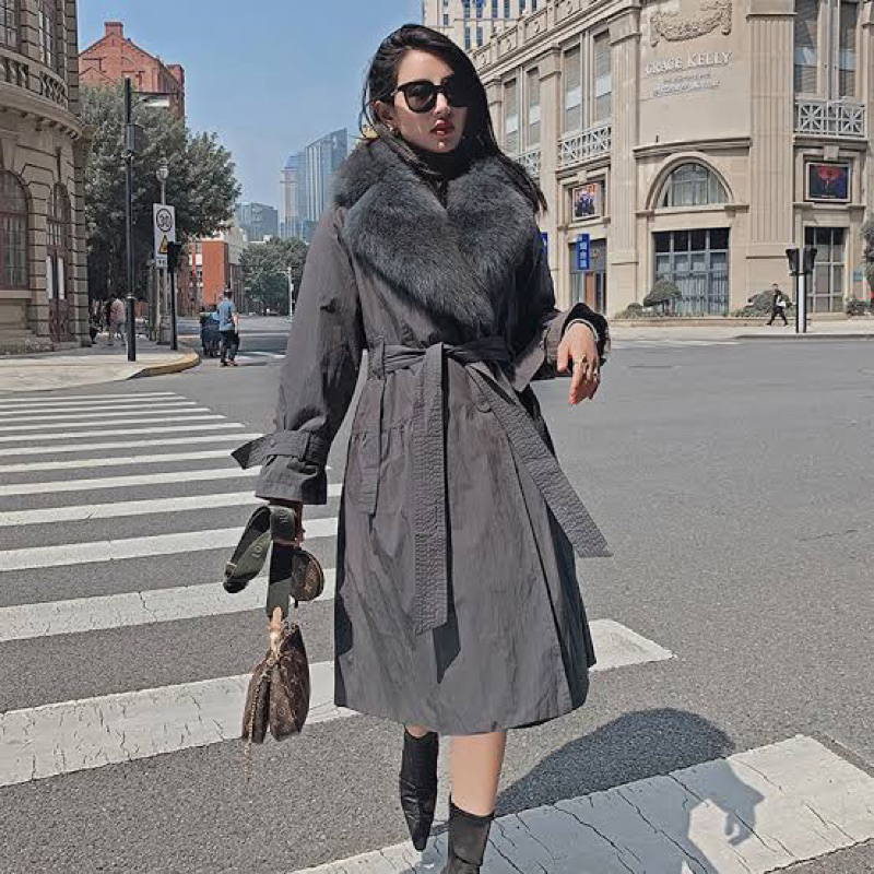 Coat Cargo Long Outer Import Korea 4kg BB_Goodcoat