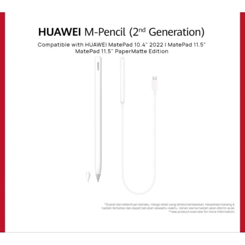baru huawei m-pencil package generasi ke 2