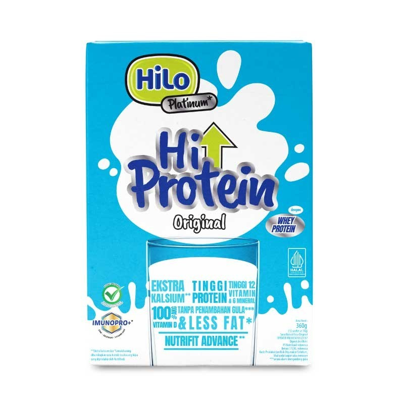 

HiLo Platinum Original 360 gram (12 Sachet) - Susu Tinggi Kalsium Lebih Rendah Lemak